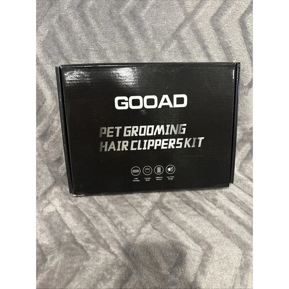 GOOAD Pet‎ Grooming Clipper Set Cat/Dogs Grooming Kit, Cordless, Rechargable